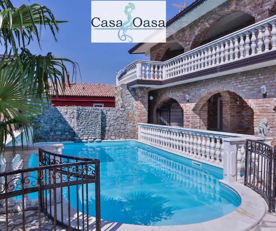 Casa Oasa -Accommodation , Pizzeria & Bar Marezige Zewnętrze zdjęcie